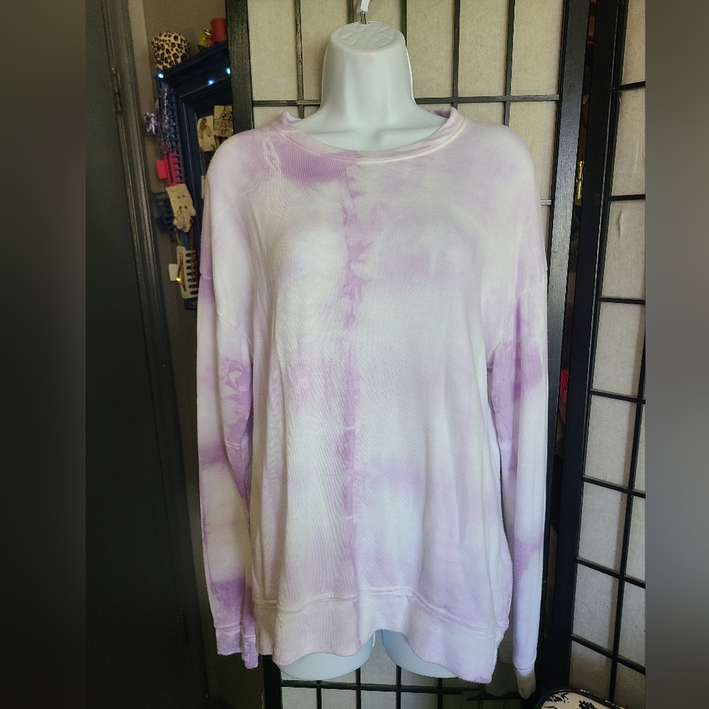 Sundry Purple Tiedye Long Sleeve sz 2